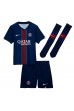 Paris Saint-Germain Lucas Hernandez #21 Jalkapallovaatteet Lasten Kotipeliasu 2025-26 Lyhythihainen (+ Lyhyet housut)